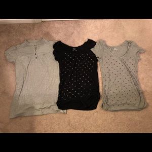 Maternity Shirts, Size Medium